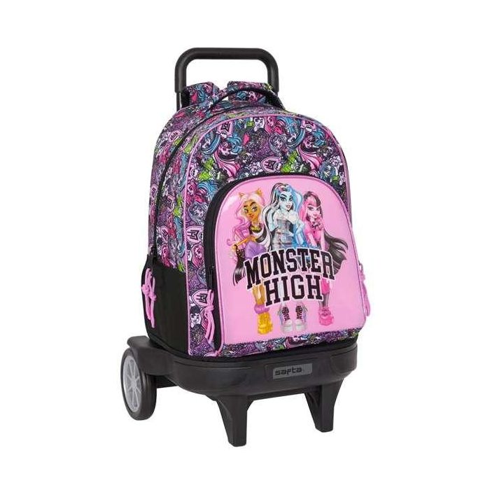 Mochila Escolar Monster High Drama Multicolor 33 x 45 x 22 cm 0 Mochila Escolar Monster High Drama Multicolor 33 x 45 x 22 cm 0