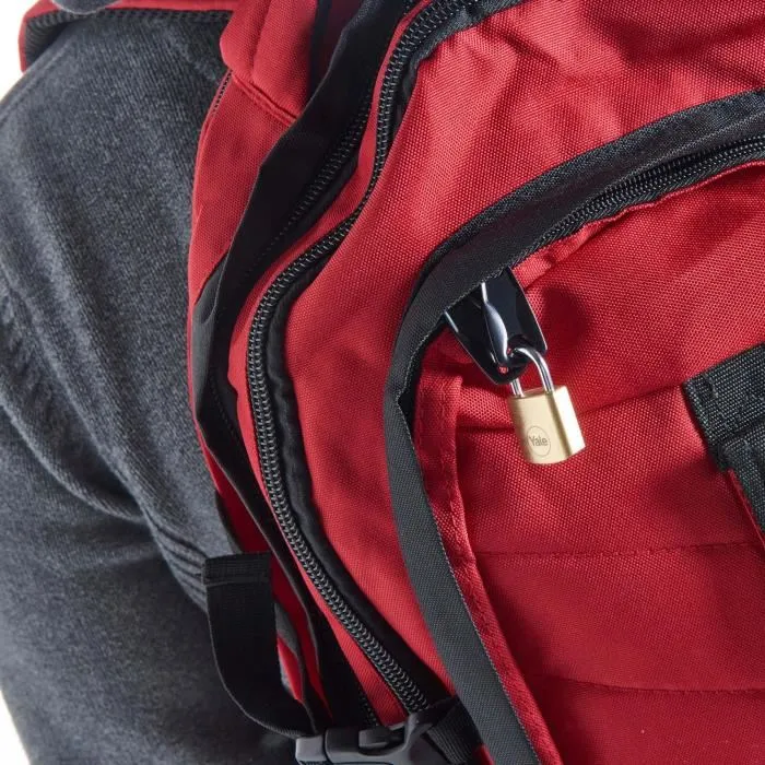 Yale Candado Y110B/20/111/4 de Latón con Arco de Acero de 20mm y 3 Llaves