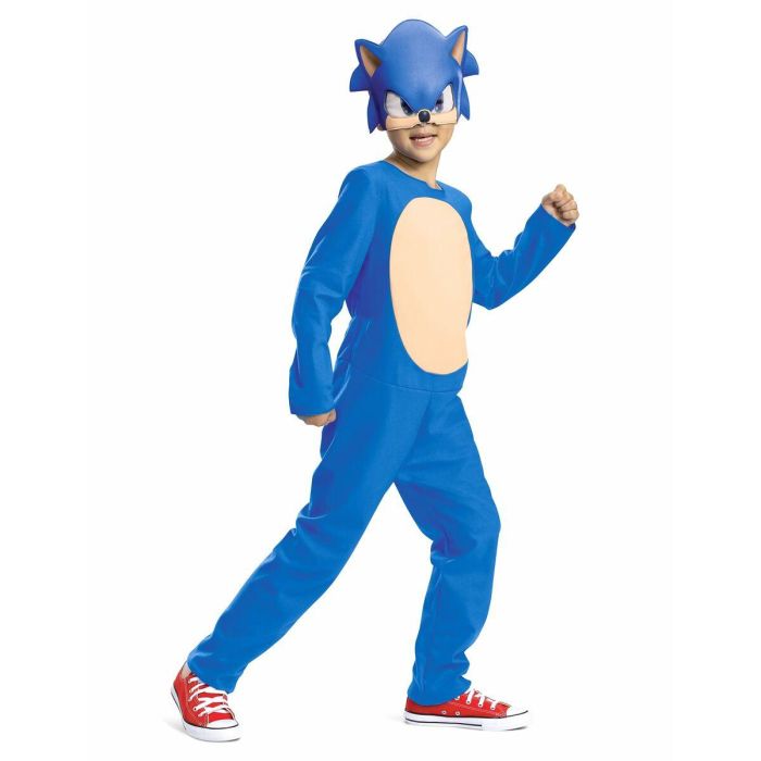 Sega Disfraz Sonic la Película Basic Talla 3-4 Años Azul 2 Sega Disfraz Sonic la Película Basic Talla 3-4 Años Azul 2