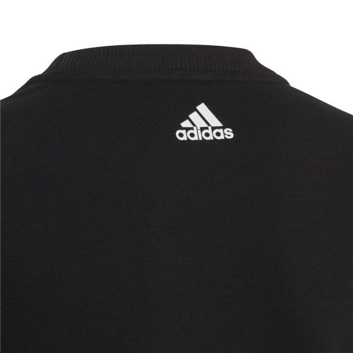 Sudadera sin Capucha Niño Adidas Sweat Logo Negro 3