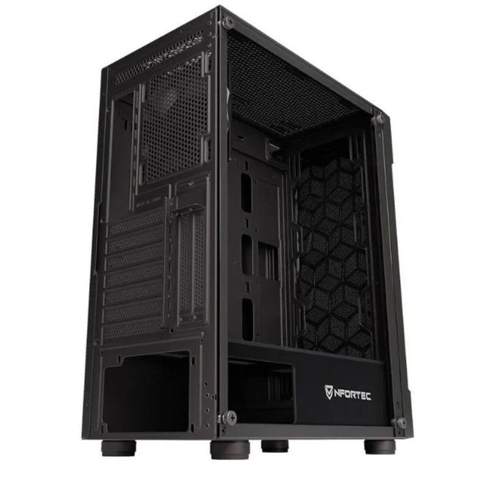 Caja Semitorre ATX Nfortec NF-CS-AZIR-B Negro Caja Semitorre ATX Nfortec NF-CS-AZIR-B Negro