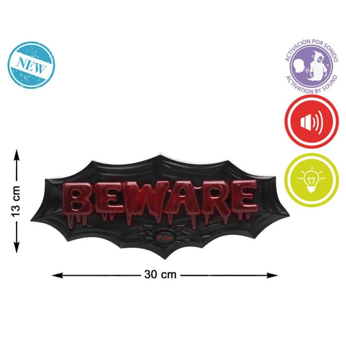 Decoración para Halloween 30 x 13 cm 2 Decoración para Halloween 30 x 13 cm 2