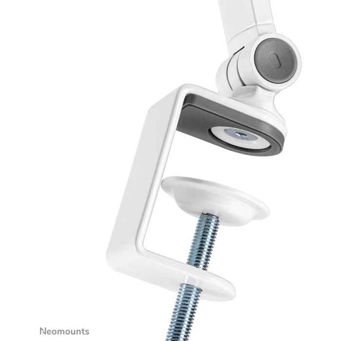 Neomounts DS15-545WH1 Soporte de tablet universal con movimiento completo y abrazadera de escritorio para tablets de 4.7"-12.9", blanco 10