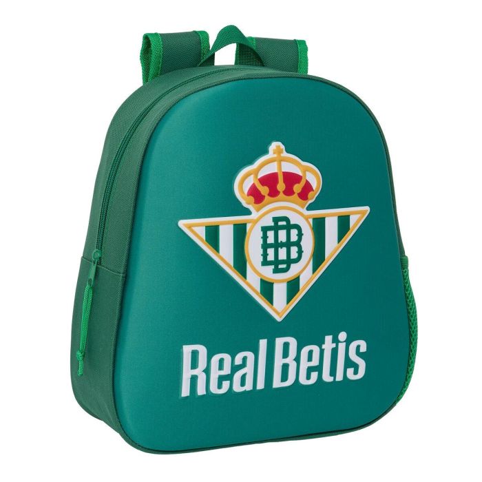 Mochila Escolar 3D Real Betis Balompié Verde 27 x 33 x 10 cm 0 Mochila Escolar 3D Real Betis Balompié Verde 27 x 33 x 10 cm 0