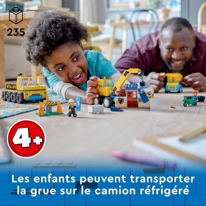 Camiones De Obra Y Grúa Con Bola Lego City 60391 Lego 5 Camiones De Obra Y Grúa Con Bola Lego City 60391 Lego 5