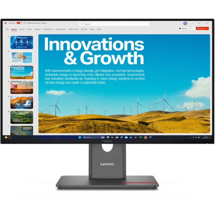 Lenovo P24QD-40 Monitor 23.8" QHD IPS 2560x1440 HDMI DP USB-C 140W 0 Lenovo P24QD-40 Monitor 23.8" QHD IPS 2560x1440 HDMI DP USB-C 140W 0