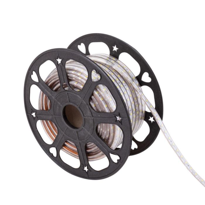 Tira de 60 LEDs/M 500W 42.000Lm 6000ºK SMD5050 220VAC IP65 x50M 40.000H  [HO-220-60-50M-CW] 3