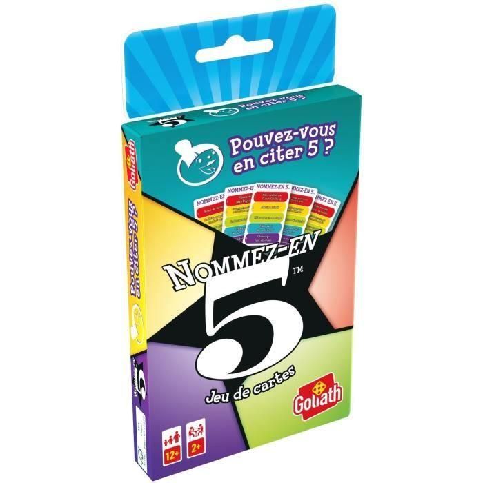 Nombre 5 - Juego de cartas - GOLIAT 1 Nombre 5 - Juego de cartas - GOLIAT 1
