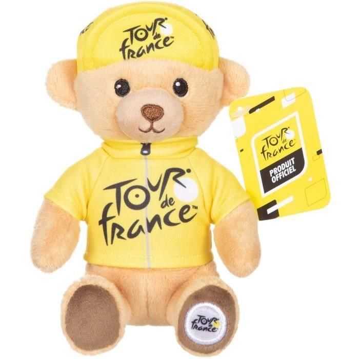 Peluche - GIPSY TOYS - Tour de Francia - OSO DE CAMISETA AMARILLA 15 CM 2 Peluche - GIPSY TOYS - Tour de Francia - OSO DE CAMISETA AMARILLA 15 CM 2