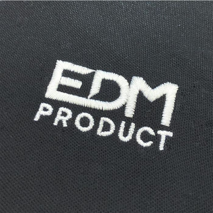 *merchandising* polo negro talla-XXL manga corta bordado edm 1 *merchandising* polo negro talla-XXL manga corta bordado edm 1