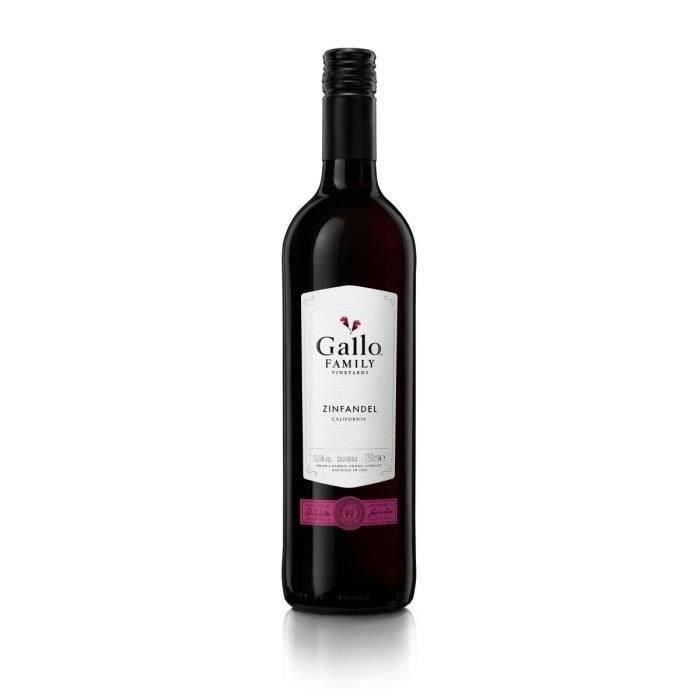 Gallo Family Zinfandel - vino tinto de California