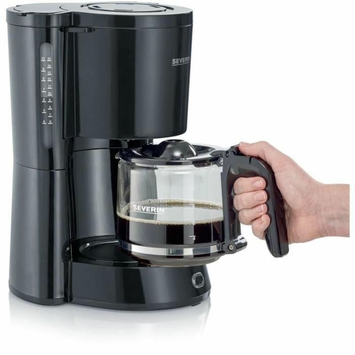 Severin Cafetera Tipo Filtro KA4815 Negra 1000 W 1.4 L hasta 10 Tazas 0 Severin Cafetera Tipo Filtro KA4815 Negra 1000 W 1.4 L hasta 10 Tazas 0