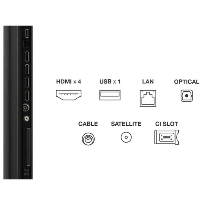 TCL TV 55 Pulgadas MiniLED 4K UHD 55C6K con Sonido Onkyo y Google TV 4