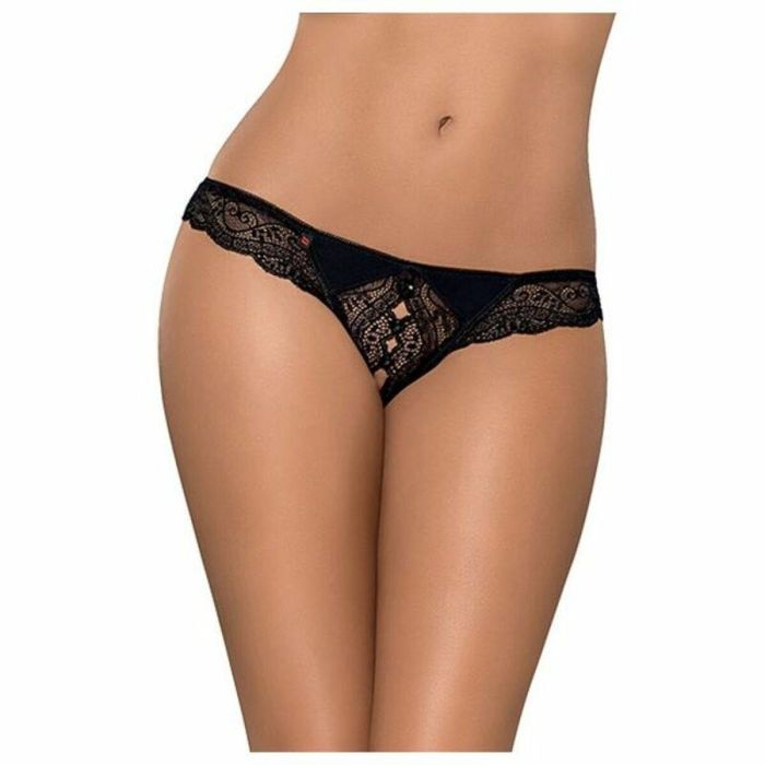 Tanga con Encaje Miamor Obsessive Miamor Negro S/M