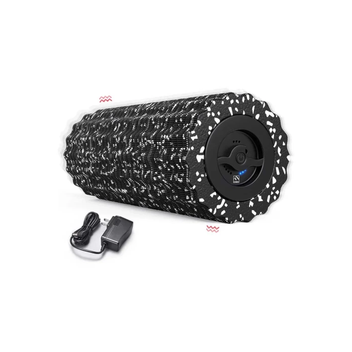 Renpho Vibrating Foam Roller 5-Speed, Next Generation Electric Foam Roller For Muscle Recovery, Fitness Deep Tissue Trigger Foam Roller For Post-Wor