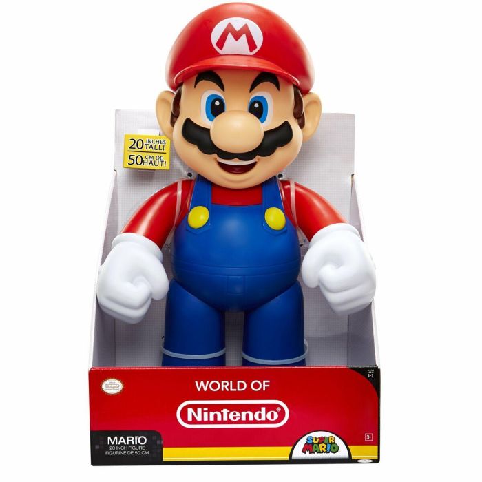 Jakks Pacific Figura Super Mario 50 cm Edad Mínima 3+ Años 10 Jakks Pacific Figura Super Mario 50 cm Edad Mínima 3+ Años 10