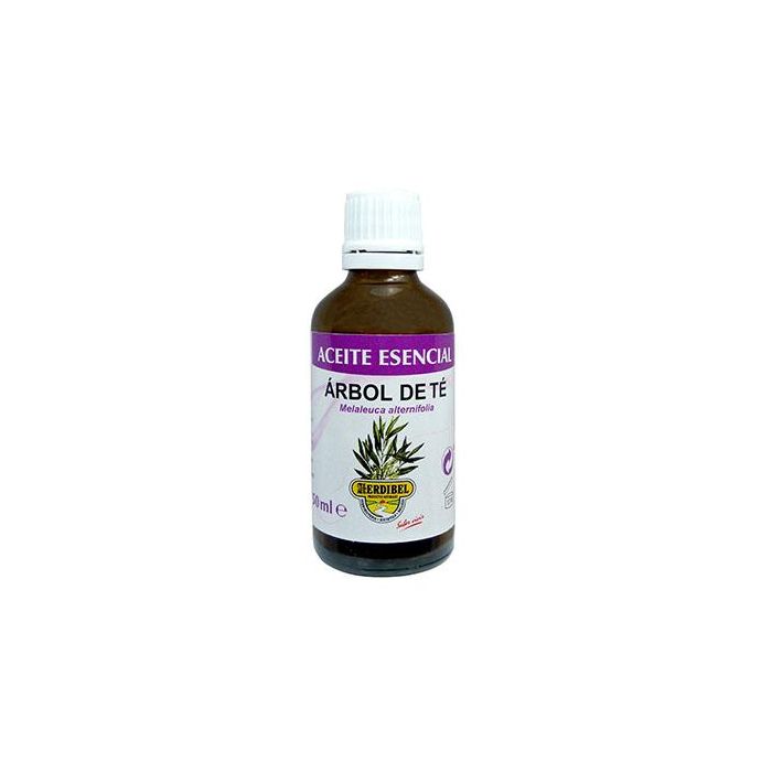 HERDIBEL Aceite de Árbol de Té puro 50ml, uso externo para aromaterapia, masajes y baños