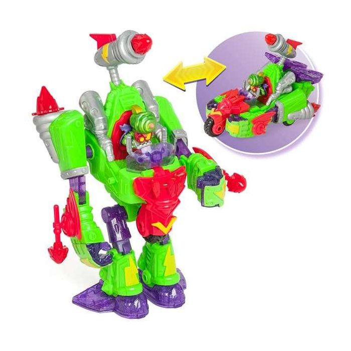 Robot turbo warrior speed superthings transformable en moto 18x21x8,7cm 3