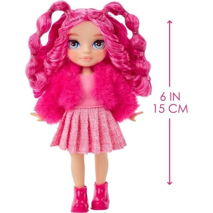 Rainbow High Littles - Muñeca 15cm + mascota - Rosa - A partir de 4 años 3