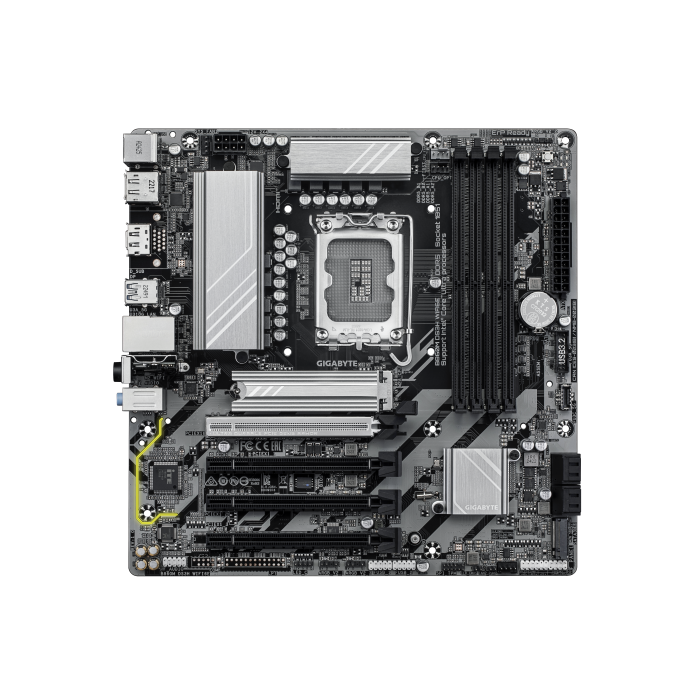 GIGABYTE B860M DS3H WIFI6E Placa base - CPUs Intel Core Ultra, VRM de 5+1+2+1 fases, hasta 9066MHz DDR5, 1xPCIe 5.0 + 1xPCIe 4.0 M.2, LAN 2,5 GbE, WiFi 6E, USB 3.2 Gen 2 1 GIGABYTE B860M DS3H WIFI6E Placa base - CPUs Intel Core Ultra, VRM de 5+1+2+1 fases, hasta 9066MHz DDR5, 1xPCIe 5.0 + 1xPCIe 4.0 M.2, LAN 2,5 GbE, WiFi 6E, USB 3.2 Gen 2 1