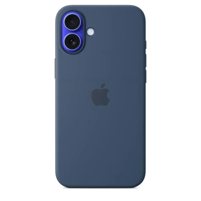 Apple Funda de Silicona con MagSafe para iPhone 16 Plus - Azul Denim