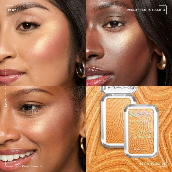 Set de Maquillaje NYX BUTTERMELT HIGHLIGHTER 8 Set de Maquillaje NYX BUTTERMELT HIGHLIGHTER 8