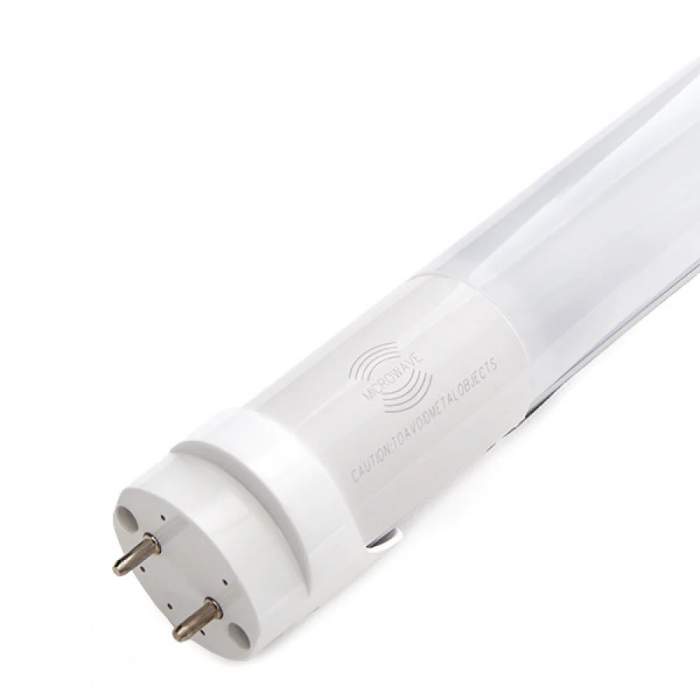 Tubo LED T8 18W 1.800Lm 6000K 120Cm Sensor Proximidad Microondas 40.000H SC-T8-06F-120-O-CW