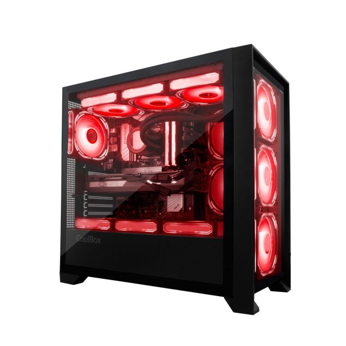 Coolbox Caja Ordenador Gaming Ge2000 Dualview ATX, Cristal Templado, ARGB, COO-CHA-GE2000-0 1 Coolbox Caja Ordenador Gaming Ge2000 Dualview ATX, Cristal Templado, ARGB, COO-CHA-GE2000-0 1