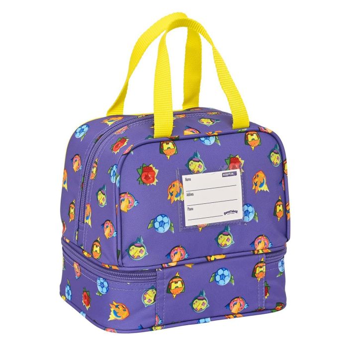 Safta 812270040 Portameriendas Fiambrera Infantil Superthings para Niños y Niñas +3 Años - Licencia Oficial SWEET ART 1