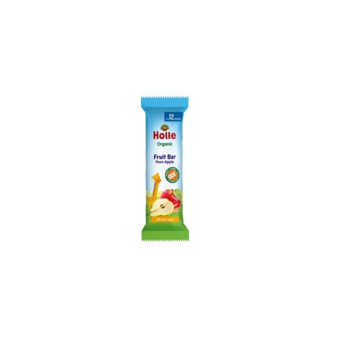 HOLLE Barrita de Manzana y Pera 25g Ecológica