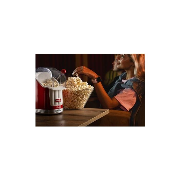 Ariete 2958/00 Máquina de Palomitas Party Time Roja Diseño Retro Años 50 Ideal para Snacks Naturales y Libres de Grasas 10 Ariete 2958/00 Máquina de Palomitas Party Time Roja Diseño Retro Años 50 Ideal para Snacks Naturales y Libres de Grasas 10