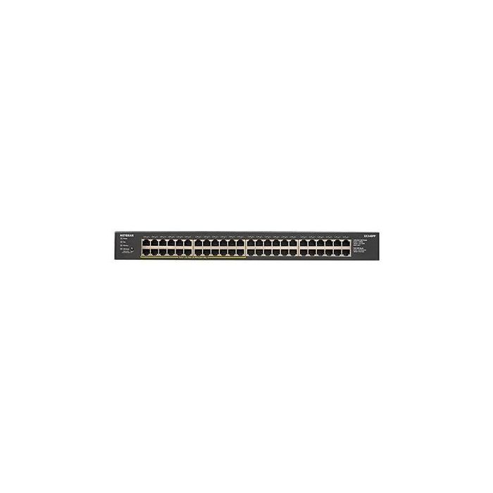 NETGEAR GS348PP-100EUS Switch No Administrado 48x Gigabit Ethernet (GE) con PoE y Montaje en Rack 1