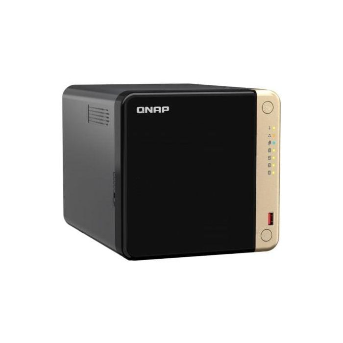 Servidor Nas Qnap Ts - 464 - 8 gr 4Xhdd - Bay 2x2.5 grbe 4 Servidor Nas Qnap Ts - 464 - 8 gr 4Xhdd - Bay 2x2.5 grbe 4