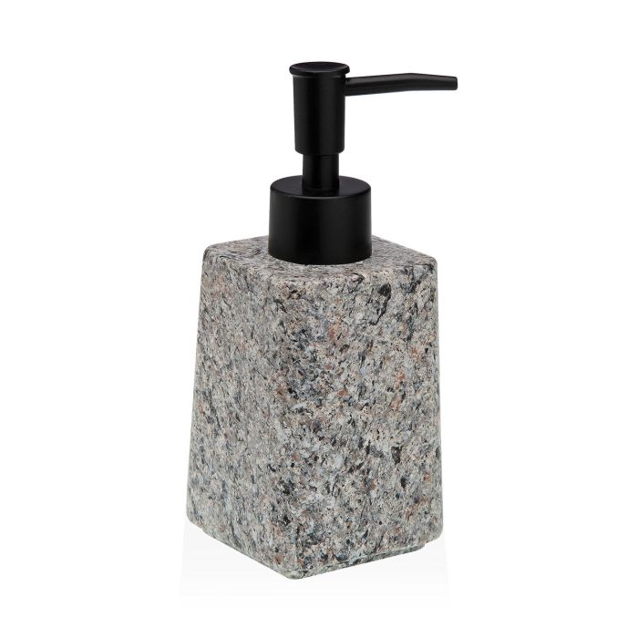 Dispensador Granito Gris Versa 7x16 cm - Cerámica y Plástico (2 Unidades) Dispensador Granito Gris Versa 7x16 cm - Cerámica y Plástico (2 Unidades)