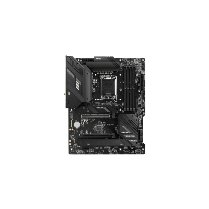 MSI MAG B760 TOMAHAWK WiFi Placa Base ATX LGA 1700 DDR5 Wi-Fi 6E para Intel Celeron/Pentium Gold