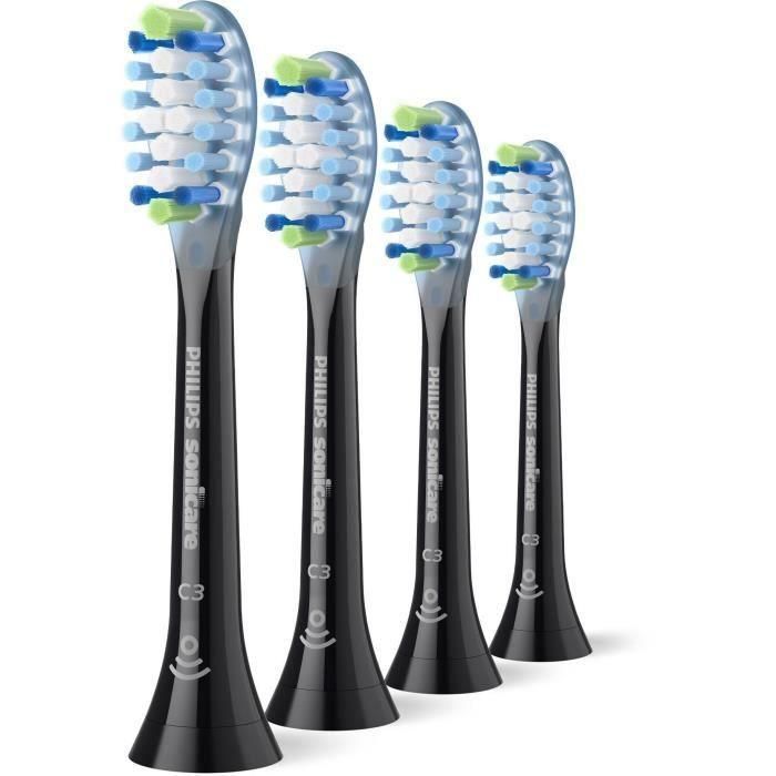 Pack de 4 cabezales de cepillo - PHILIPS - HX9044/88 - C3 negro 1 Pack de 4 cabezales de cepillo - PHILIPS - HX9044/88 - C3 negro 1