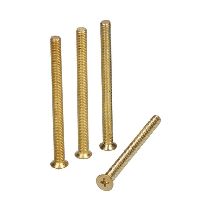 Edm Tornillo cilindro trn16 M5 x 65 mm acero latonado - 4 uds Edm Tornillo cilindro trn16 M5 x 65 mm acero latonado - 4 uds