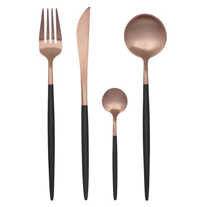 Set 12 Cucharas Caféacero Inox Gio Bidasoa 13,1 cm-18-0 1