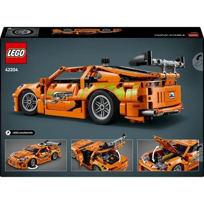 LEGO Technic Fast & Furious Toyota Supra Mk4 - Juego de Construcción para +9 años 5 LEGO Technic Fast & Furious Toyota Supra Mk4 - Juego de Construcción para +9 años 5
