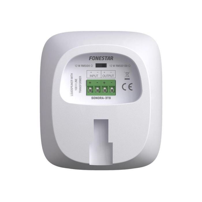 Fonestar Altavoz Sonora 3Tb - 20W Máximo, Transformador 100V, Baja Impedancia, Blanco 2 Fonestar Altavoz Sonora 3Tb - 20W Máximo, Transformador 100V, Baja Impedancia, Blanco 2