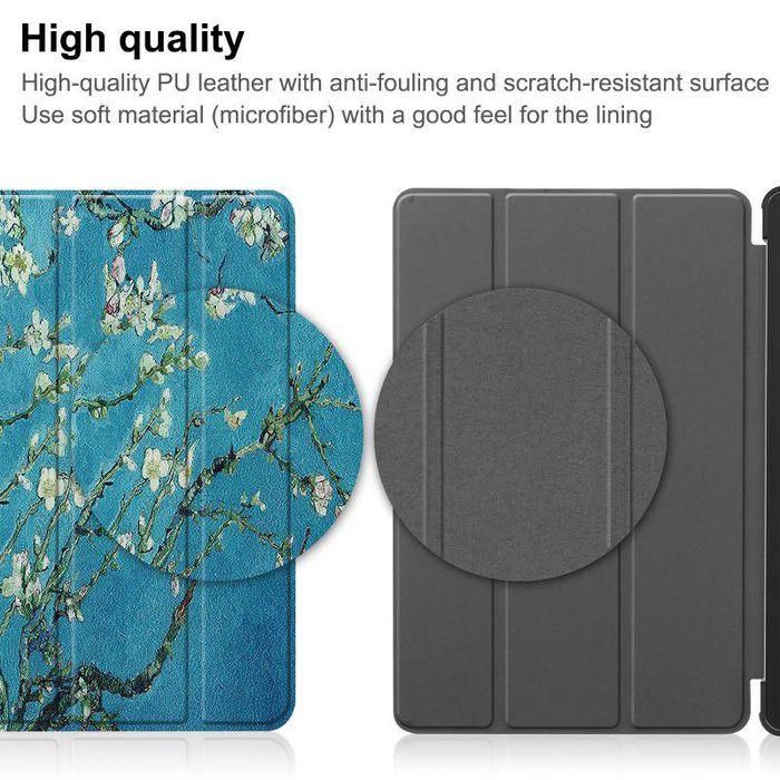 CoreParts Cover for Xiaomi Redmi Pad 10.61 2022. Tri-fold Caster Hard Shell Cover with Auto Wake Function - Blossom Style 6 CoreParts Cover for Xiaomi Redmi Pad 10.61 2022. Tri-fold Caster Hard Shell Cover with Auto Wake Function - Blossom Style 6