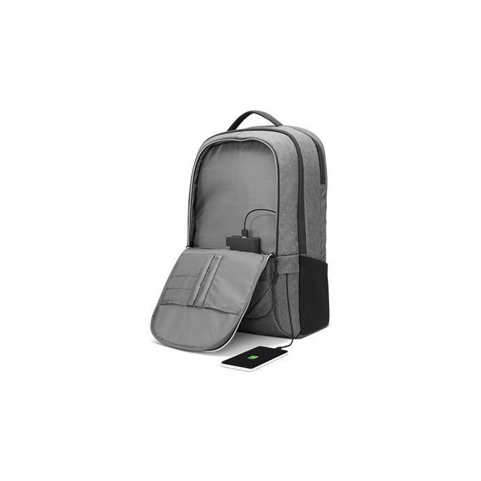 Lenovo B730 Urban Mochila para Portátil de 17 Pulgadas, 24L, Poliéster Duradero y Resistente al Agua para Viajes y Uso Diario 5