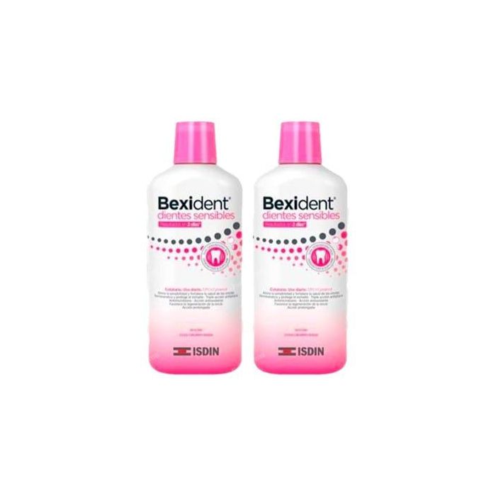Bexident Duplo Dientes Sensibles Colutorio 500 ml Formato Ahorro