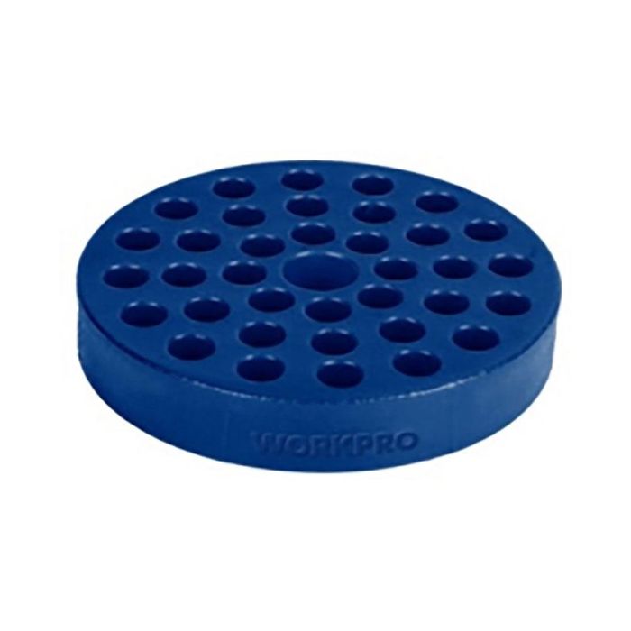 Workpro Organizador Magnético Redondo para 37 Puntas Ø6,35mm y Adaptador Ø14mm – Previene Caídas y Pérdidas