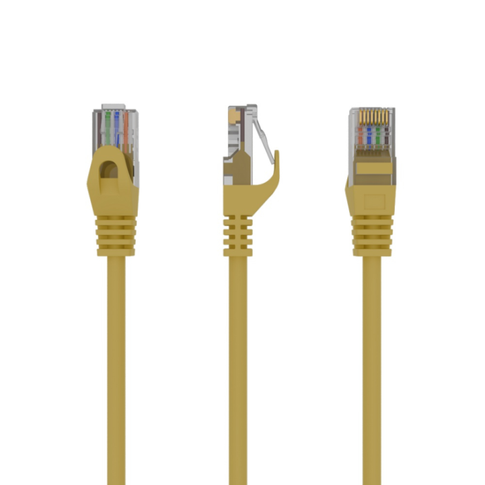 GEMBIRD PP6U-3M Cable de Red Cat6 U/UTP Amarillo 3m