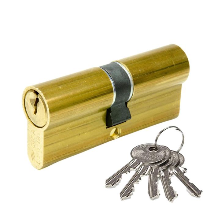 Cisa Cilindro Logo Std 30x30mm Leva Corta 08010.07.0.lc - 6 Pitones, Llave Reversible, 5 Llaves Incluidas 0 Cisa Cilindro Logo Std 30x30mm Leva Corta 08010.07.0.lc - 6 Pitones, Llave Reversible, 5 Llaves Incluidas 0