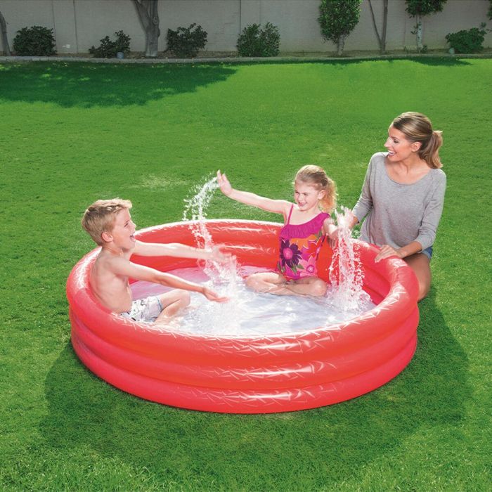 Bestway Piscina Hinchable Infantil 3 Aros Eco Color Surtido 152x30 cm +2 Años Jardin 51026 2
