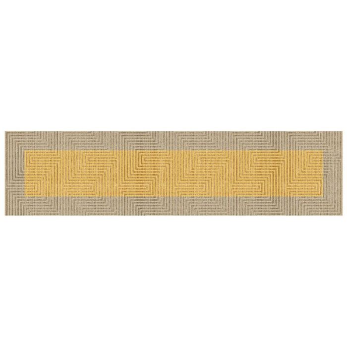 Alfombra Urban DKD Home Decor Amarillo 240 x 0.7 x 60 cm
