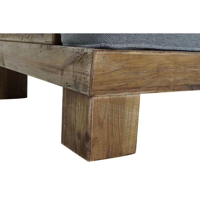 Sofa Alpino DKD Home Decor Gris Natural 95 x 82 x 224 cm 3 Sofa Alpino DKD Home Decor Gris Natural 95 x 82 x 224 cm 3