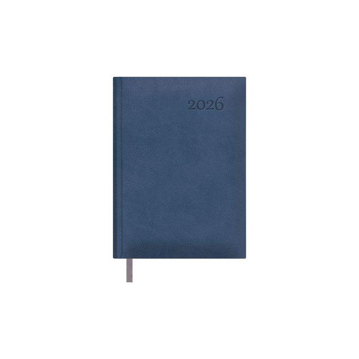 Agenda Anual (2026) Dohe Lausana Cosida Tapa Extra Polipiel 140X200 D/P Azul
